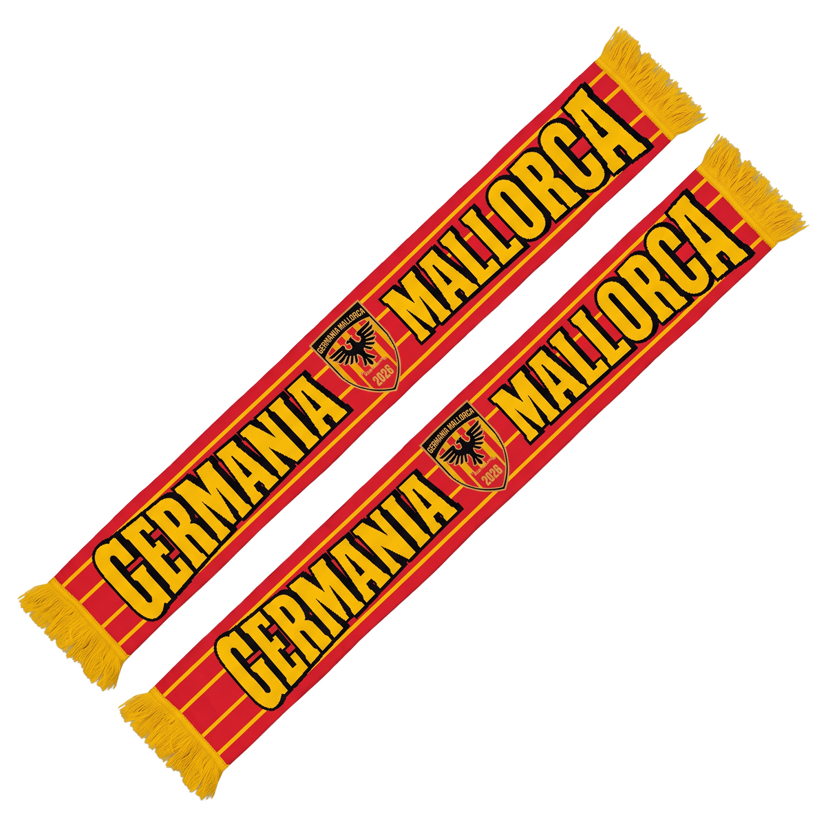 Fanschal Germania Mallorca rot