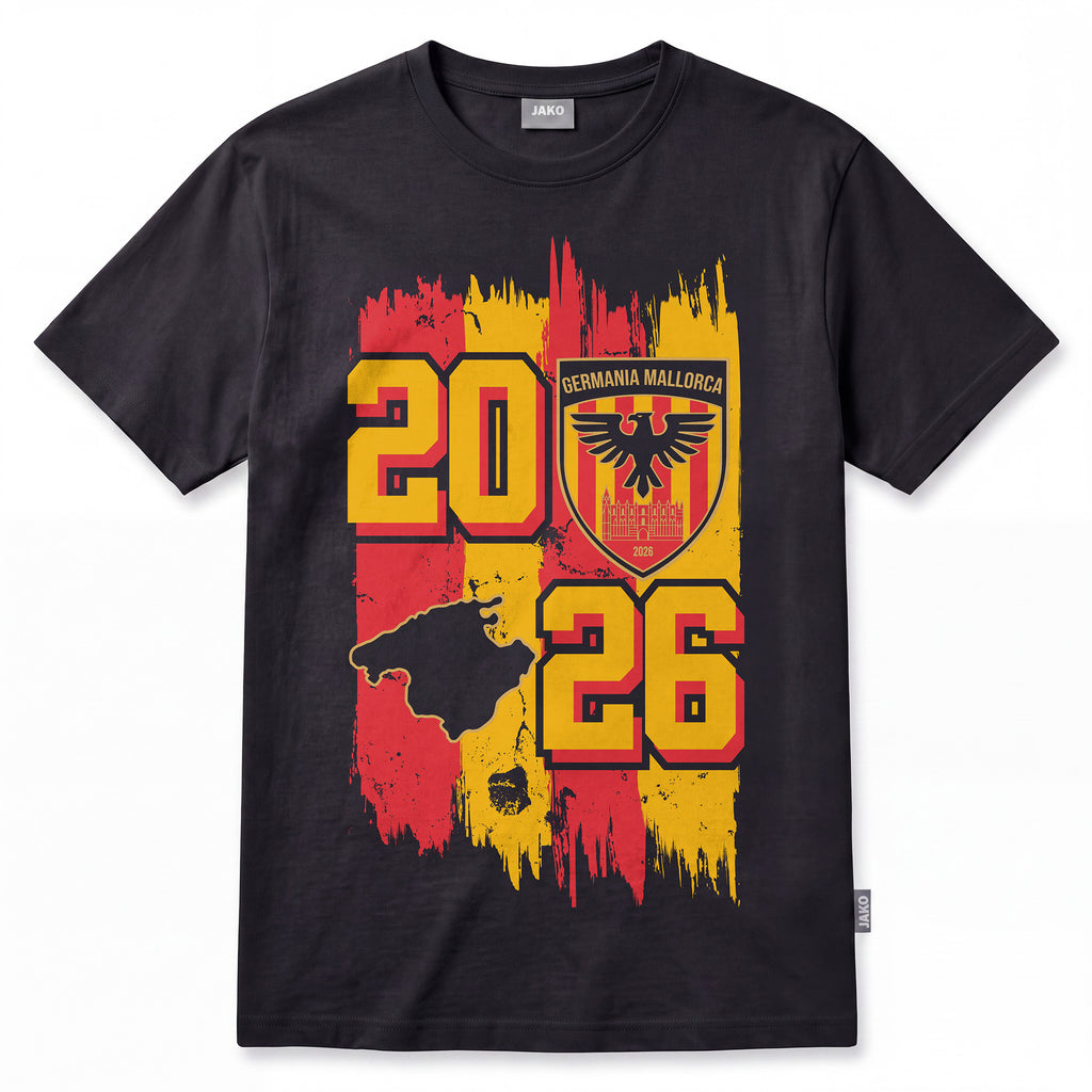 T-SHIRT JAKO GERMANIA MALLORCA 2026 SCHWARZ