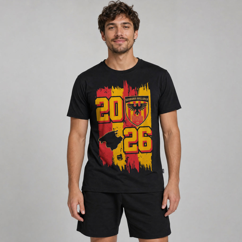 T-SHIRT JAKO GERMANIA MALLORCA 2026 SCHWARZ