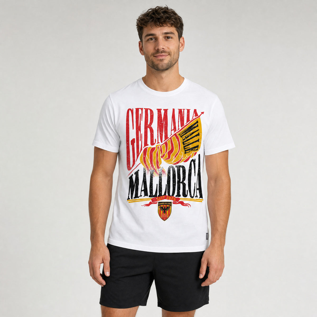 T-SHIRT JAKO GERMANIA MALLORCA WEISS